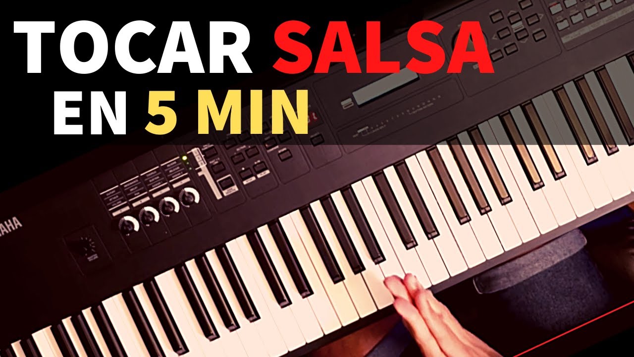 Clase 1: Aprende1 a tocar SALSA en el PIANO en 5 minutos
