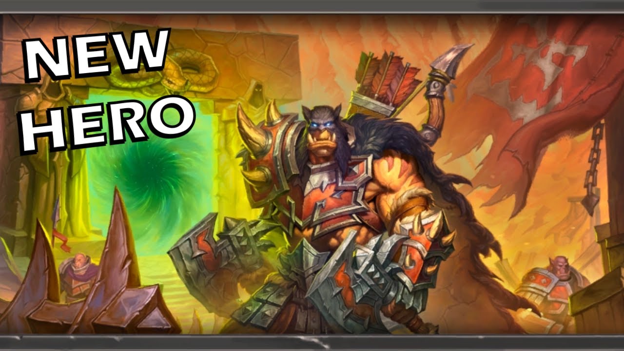 Hearthstone - New Hunter Hero Warsong Rexxar