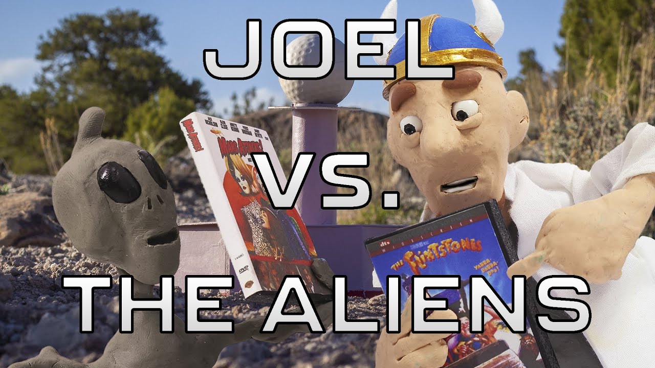 Joel vs. the Aliens | Vinesauce Stop Motion Animation