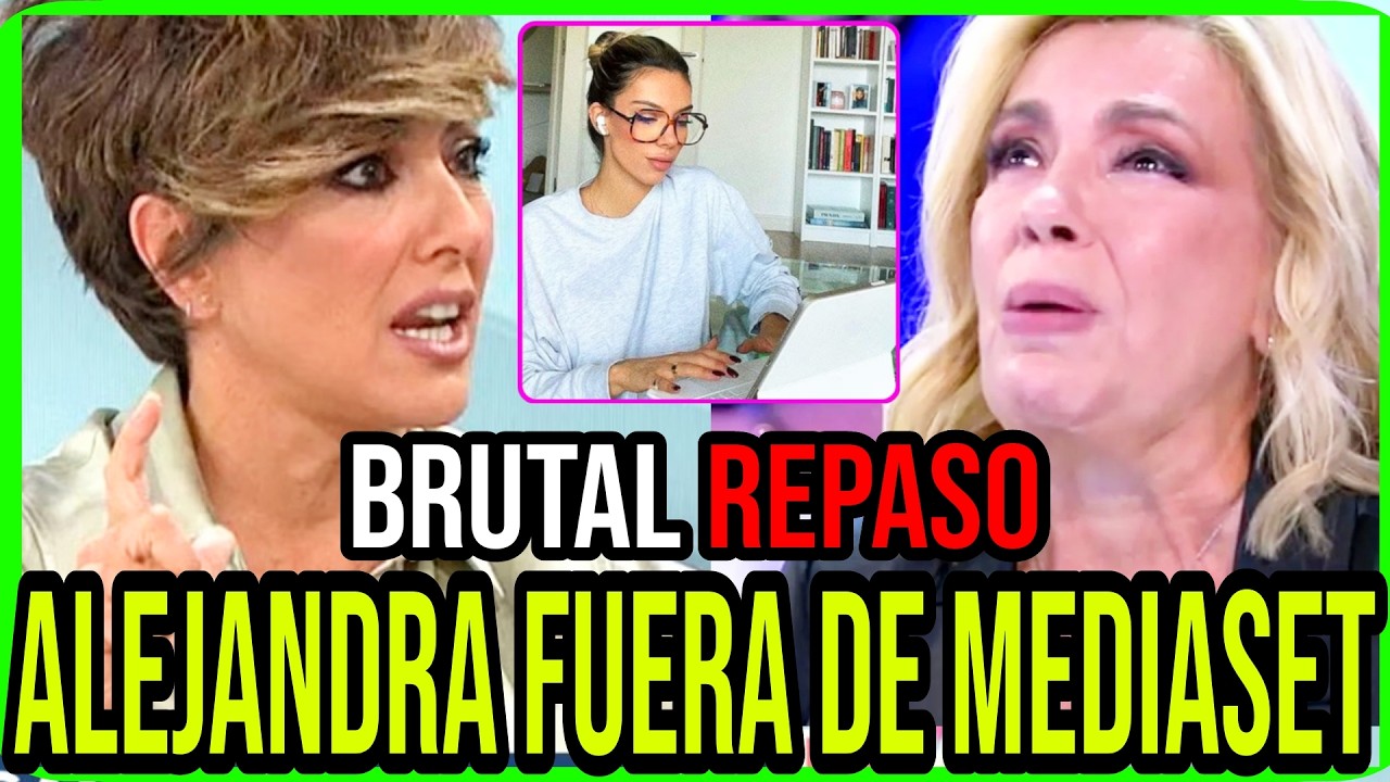 🚨¡TERRIBLE INFORME! DE ALEJANDRA RUBIO DEJA TELECINCO Y SE VA A ANTENA 3 🚨 EXPLOTAN TERELU Y BORREGO