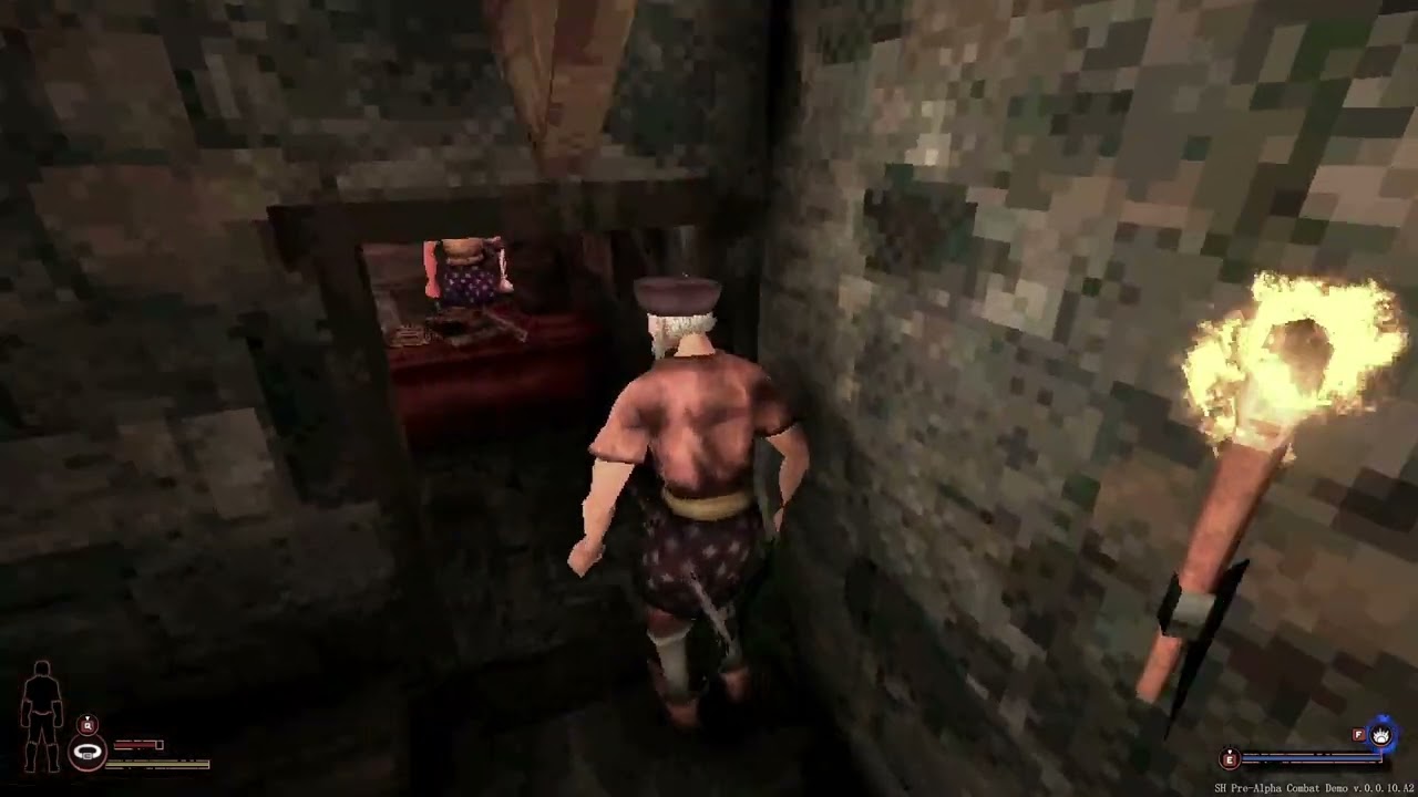 Testando a primeira demo de Sword Hero