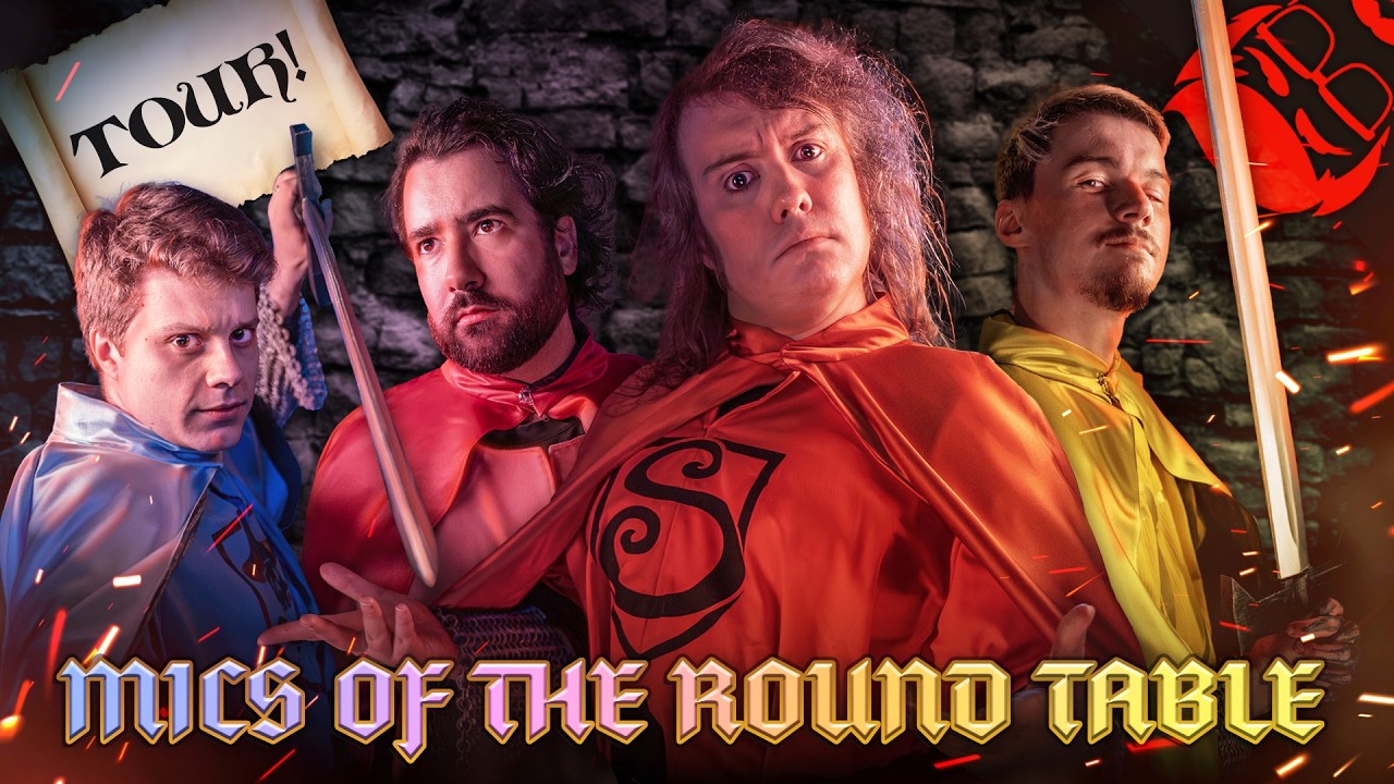 MICS OF THE ROUND TABLE | Tour Announcement Song with Rustage, Shwabadi & Connor Quest!