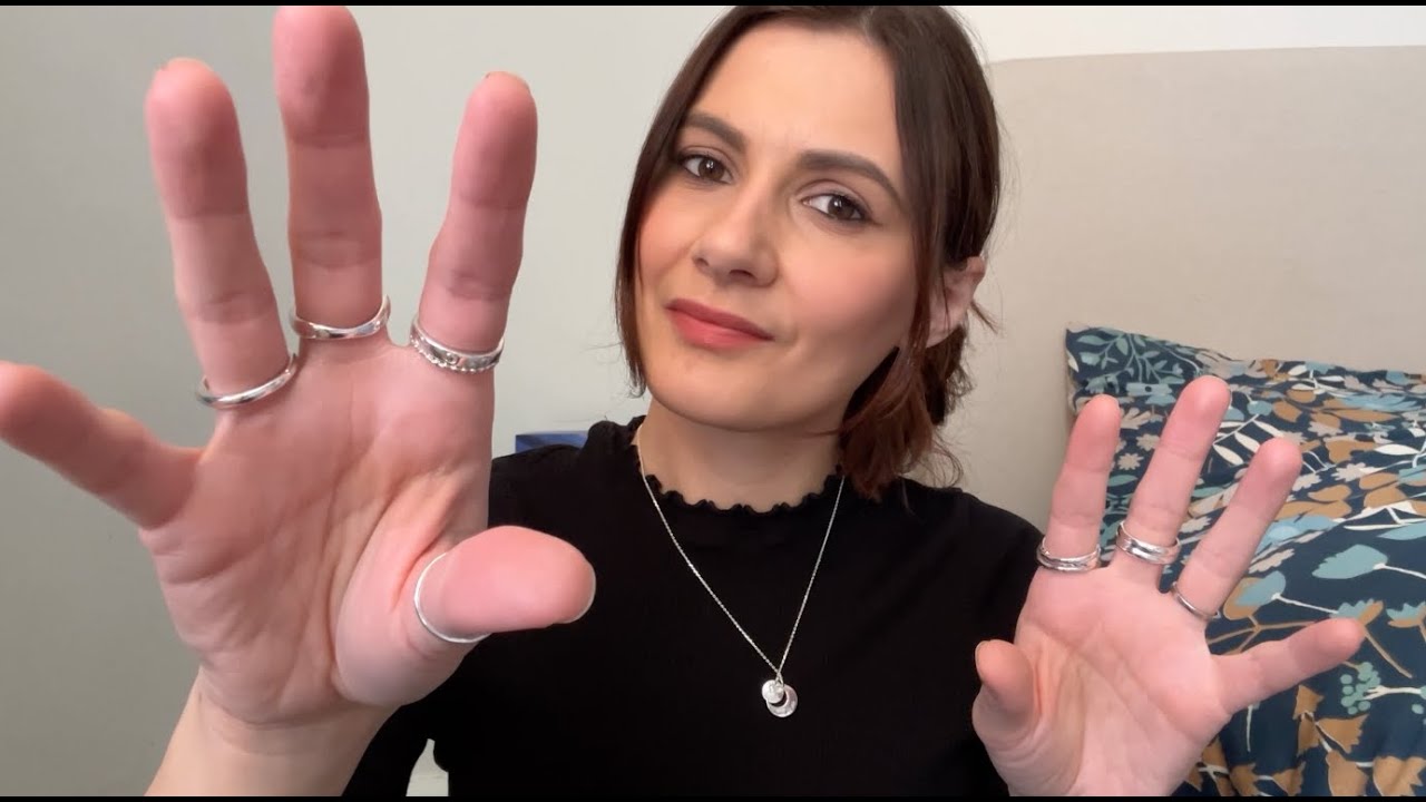 ASMR Hand Movements, Ring & Mouth Sounds