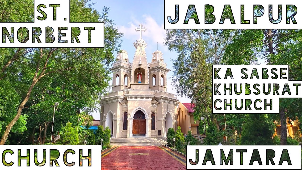 St. NORBERT Abbey , Jamtara, Jabalpur// Beautiful Church View// #rakeshranavlogs #church #jabalpur