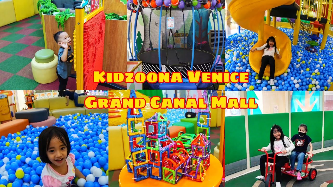 Kidzoona Venice Grand Canal McKinley Hills Taguig Indoor Playground for Kids