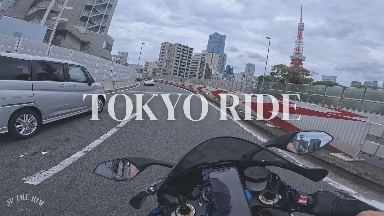 YZF-R1Mで東京都内をレッツライド/Run in Tokyo YZF-R1M/YZF-R1M【4K】