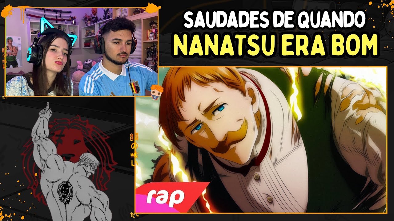 Rap do Escanor - ORGULHOSO COMO UM LEÃO | NERD HITS (Nanatsu no Taizai) | Apenas uma Live