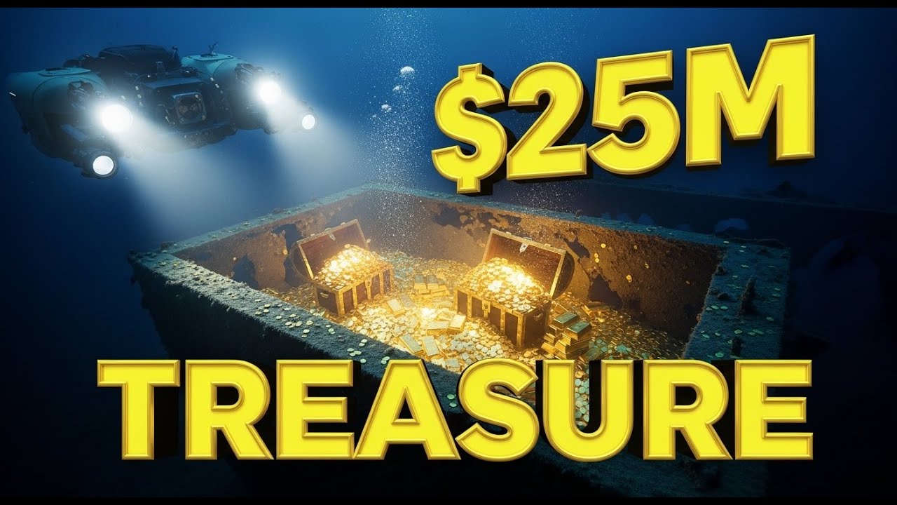 $25 Million in Treasure Found Beneath a Forgotten Shipwreck &mdash; Full Recovery Operation