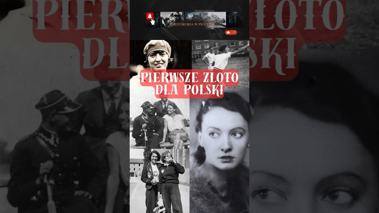 Pierwsze złoto dla Polski #historia #history #pl #ciekawostki #bohaterowie #news