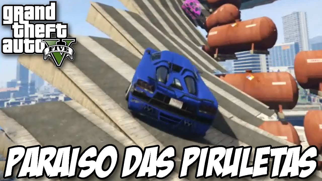 GTA V - Corrida Paraíso das PIRULETAS