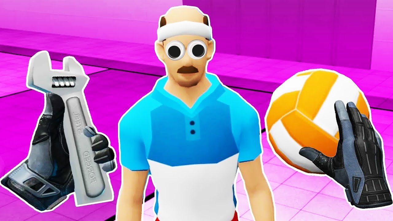 I THINK I JUST KILLED A MAN with A WRENCH in Dodgeball Simulator VR