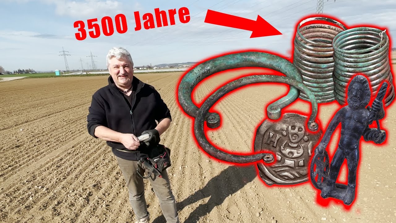 Sondeln - Sensationsfunde auf Acker entdeckt | Edelweiß Sondler