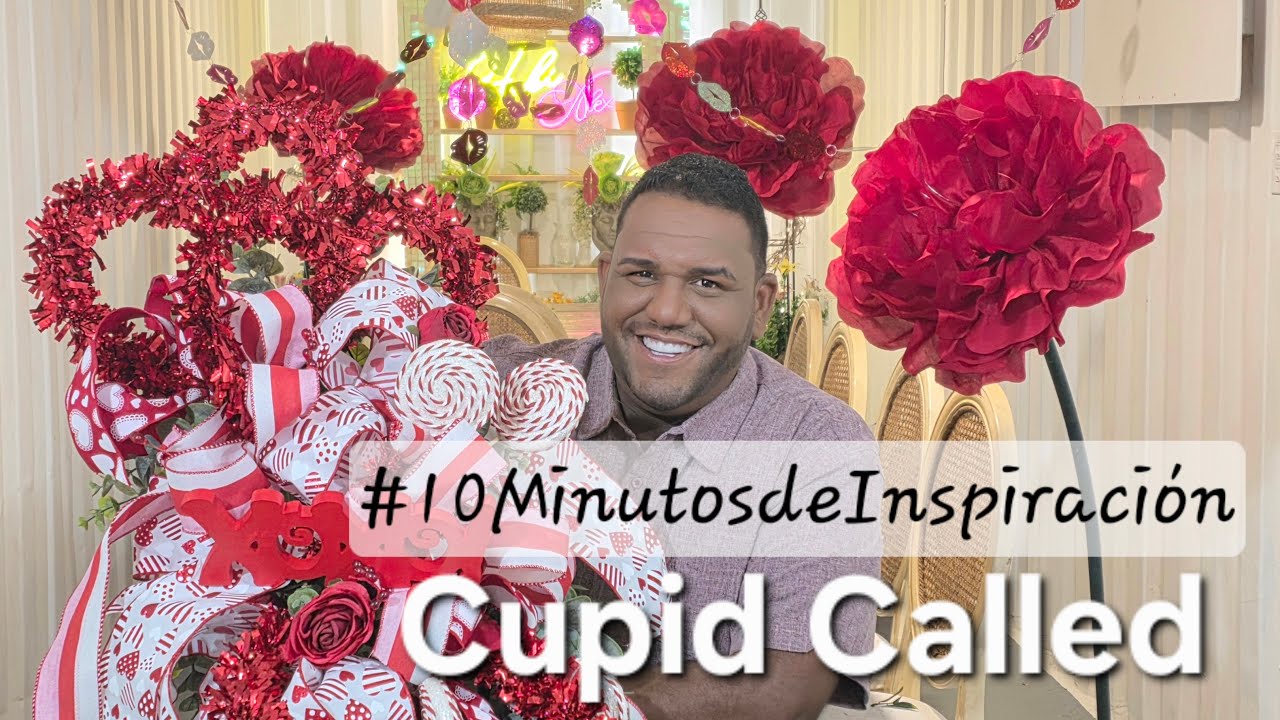 Cupid called 💘 Valentine's Diy #10minutosdeinspiracion with @Alexvanlamoen Inspiración Curaçao Ep 15