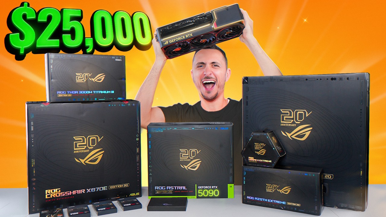 Building the Most Overkill ROG Gaming PC in Existence