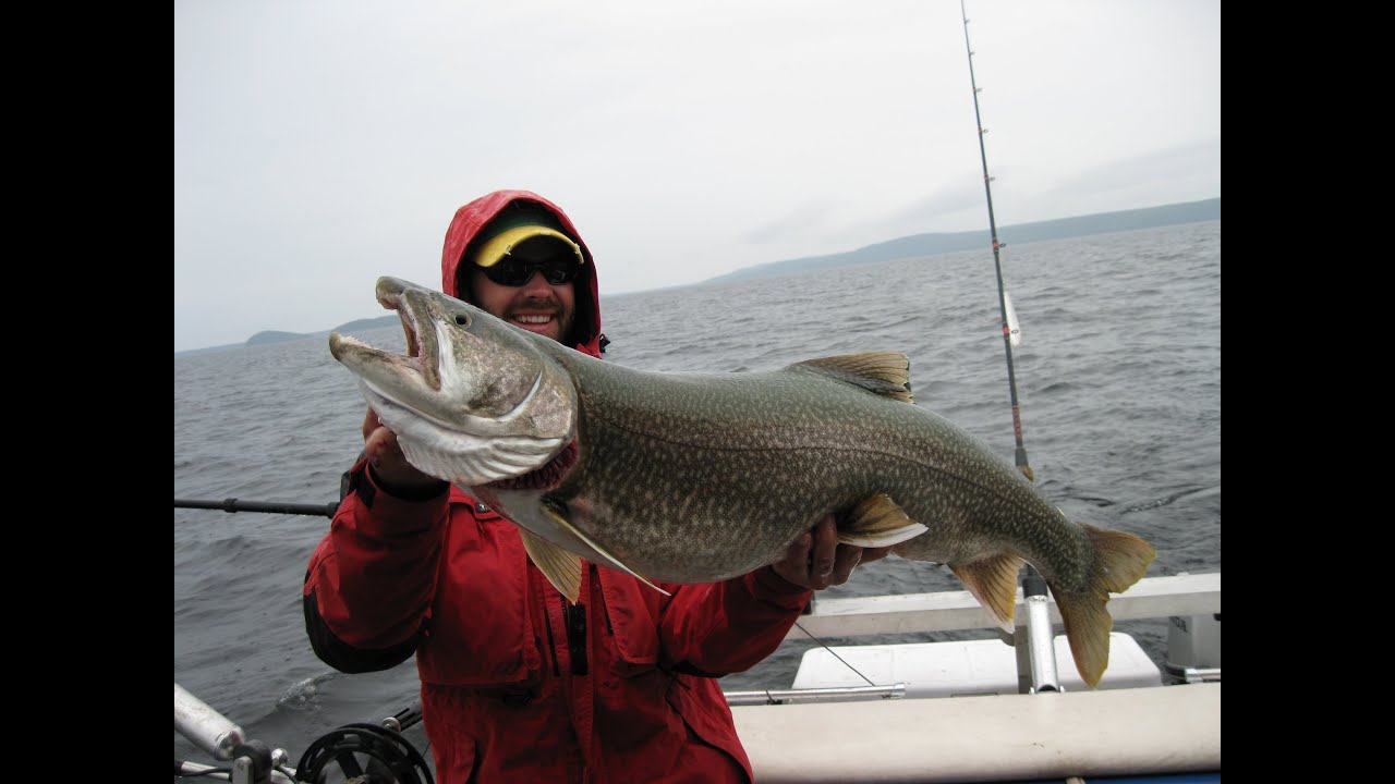 JigHeads - Trolling Giant Lake Trout with the Strike Saver release system (Part 1)
