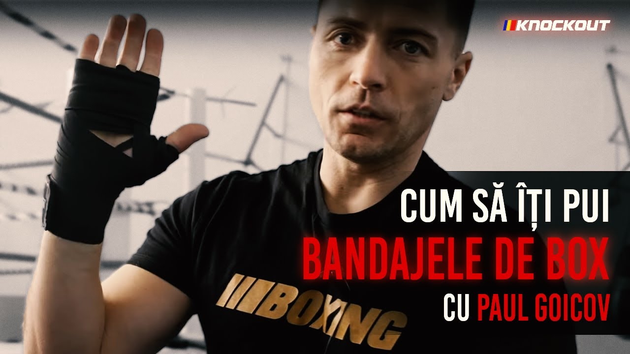 Knockout Store Prezintă: Cum să Îți Pui Corect Bandajele de Box – Paul Goicov 🥊