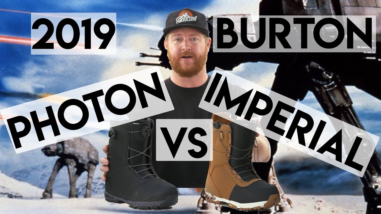 2019 Burton Imperial vs Photon BOA Boots