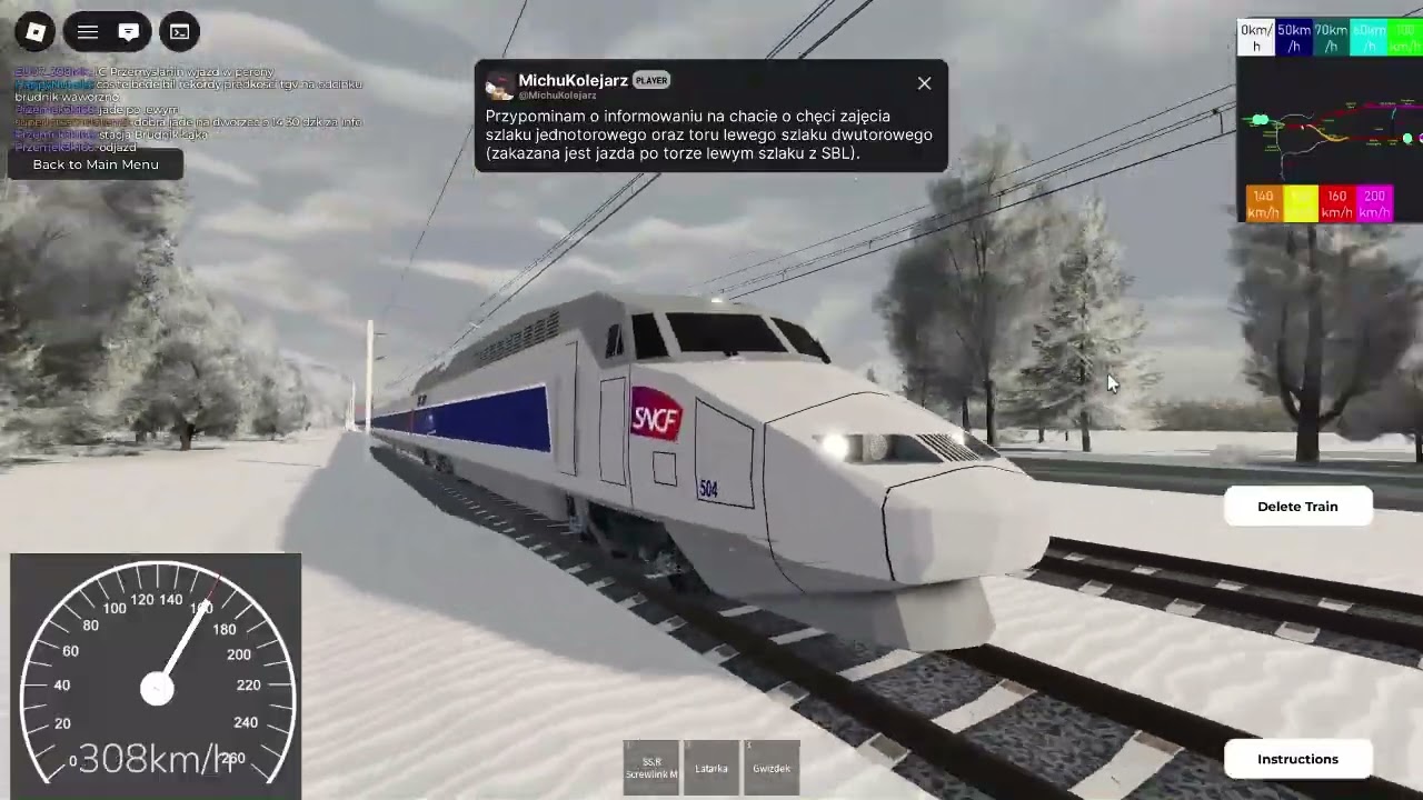 BIJEMY REKORDY PRĘDKOŚCI TGV