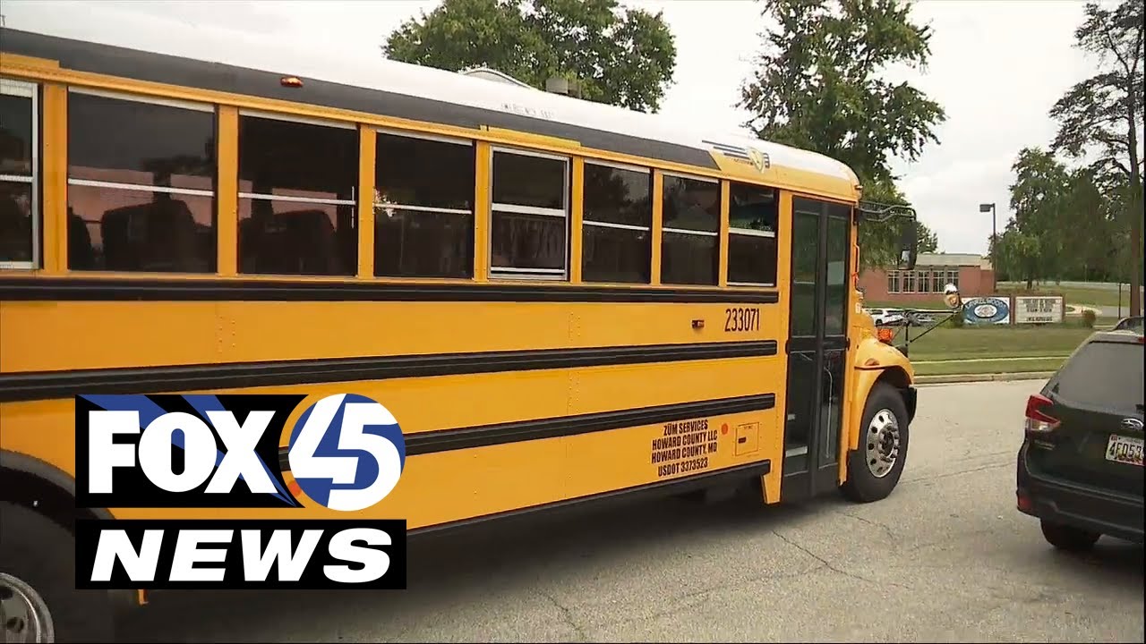 Chaotic start to school year in Howard County as bus issues leave students stranded