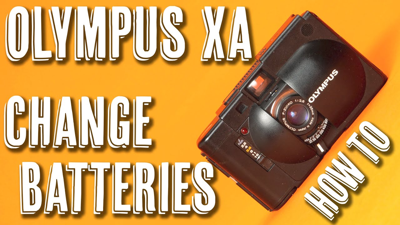 Olympus XA - How to Change Batteries
