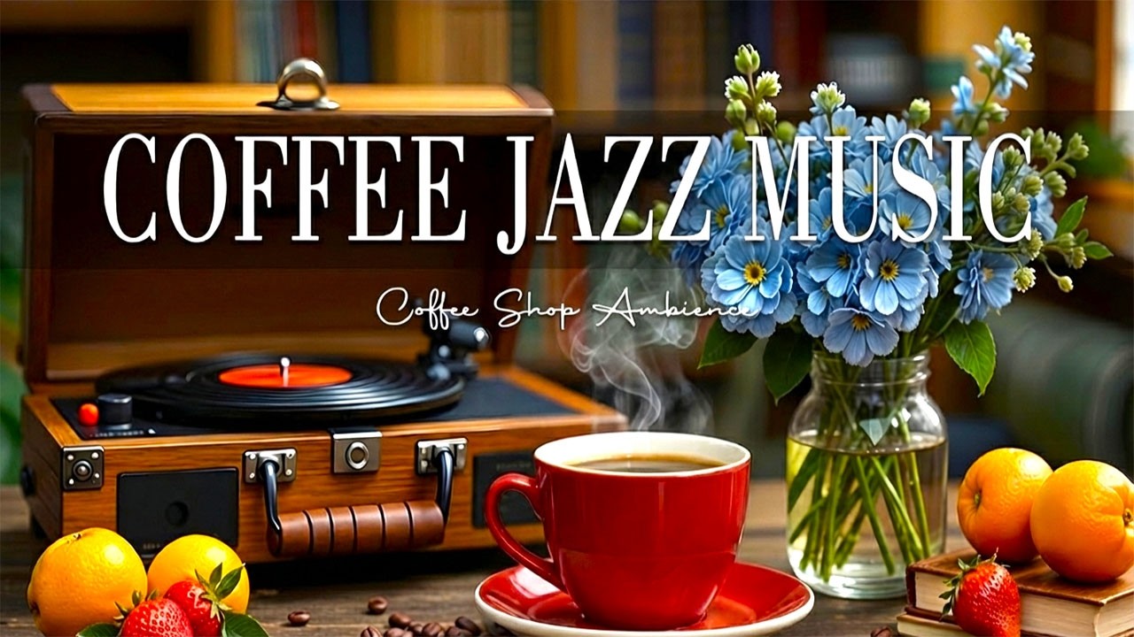 ❄️ Soothing Jazz Piano Music in a Cozy Winter Bookstore Coffee Shop with Fire Crackling for Work