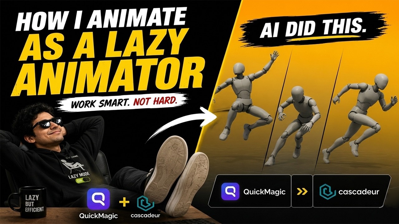 How i animate as a lazy animator