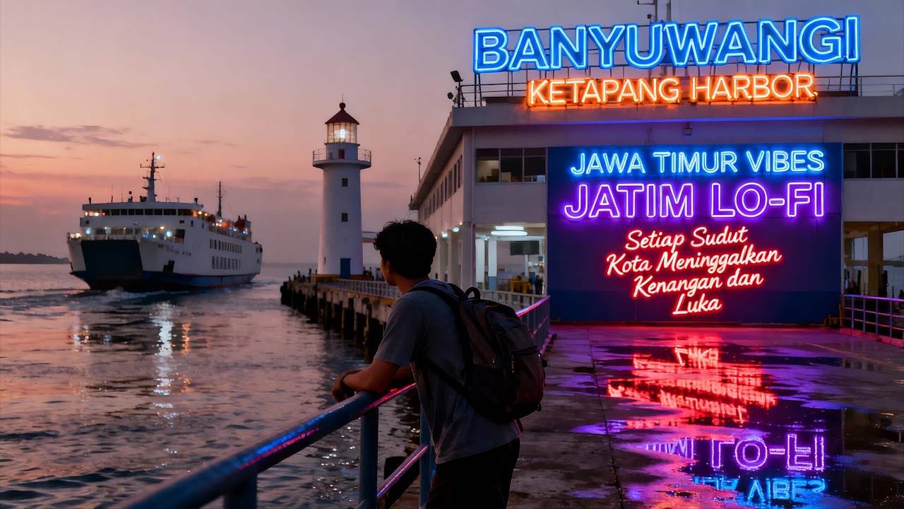 BANYUWANGI: Ketapang Harbor 🚢 | Chill Rap & Lo-Fi (Jatim Lo-Fi)