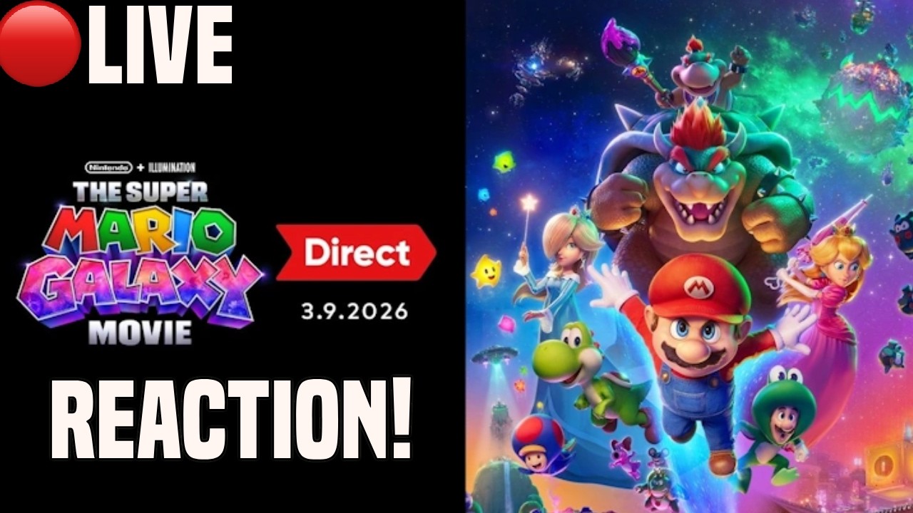 ICH spiele eure SMM2 Level! + MARIO GALAXY MOVIE TRAILER REACTION!