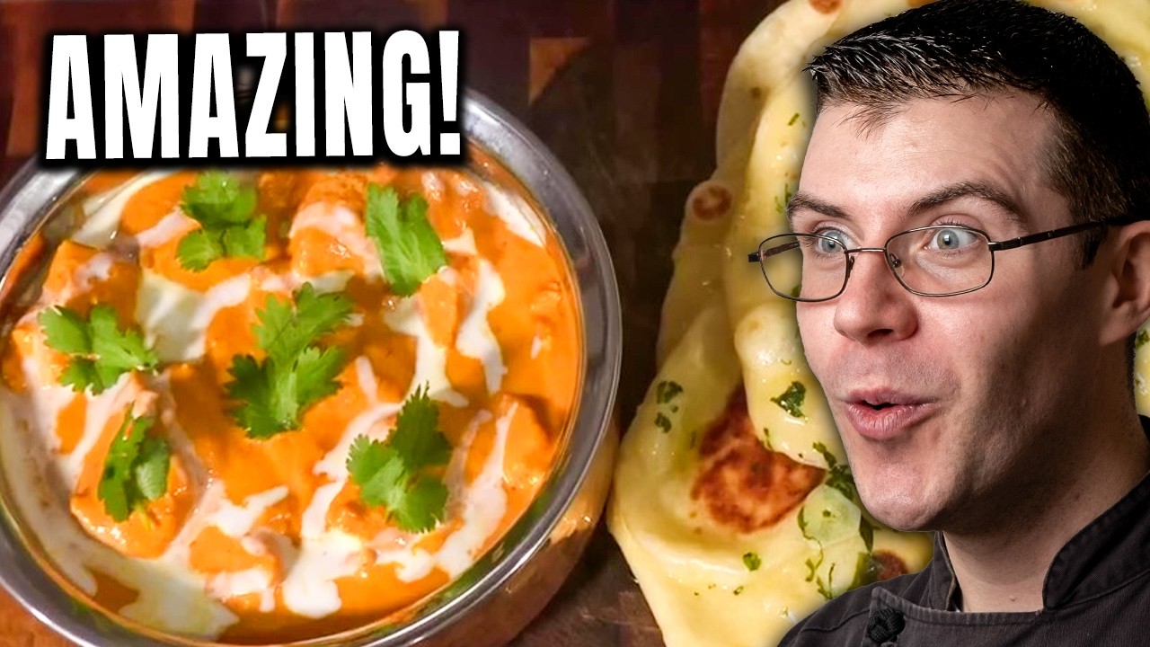 Pro Chef Reacts.. That Dude Can Cook AUTHENTIC Butter Chicken