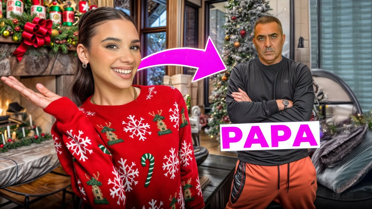 Mio PAP&Agrave; ODIA il NATALE, quindi gli faccio una SORPRESA ENORME..