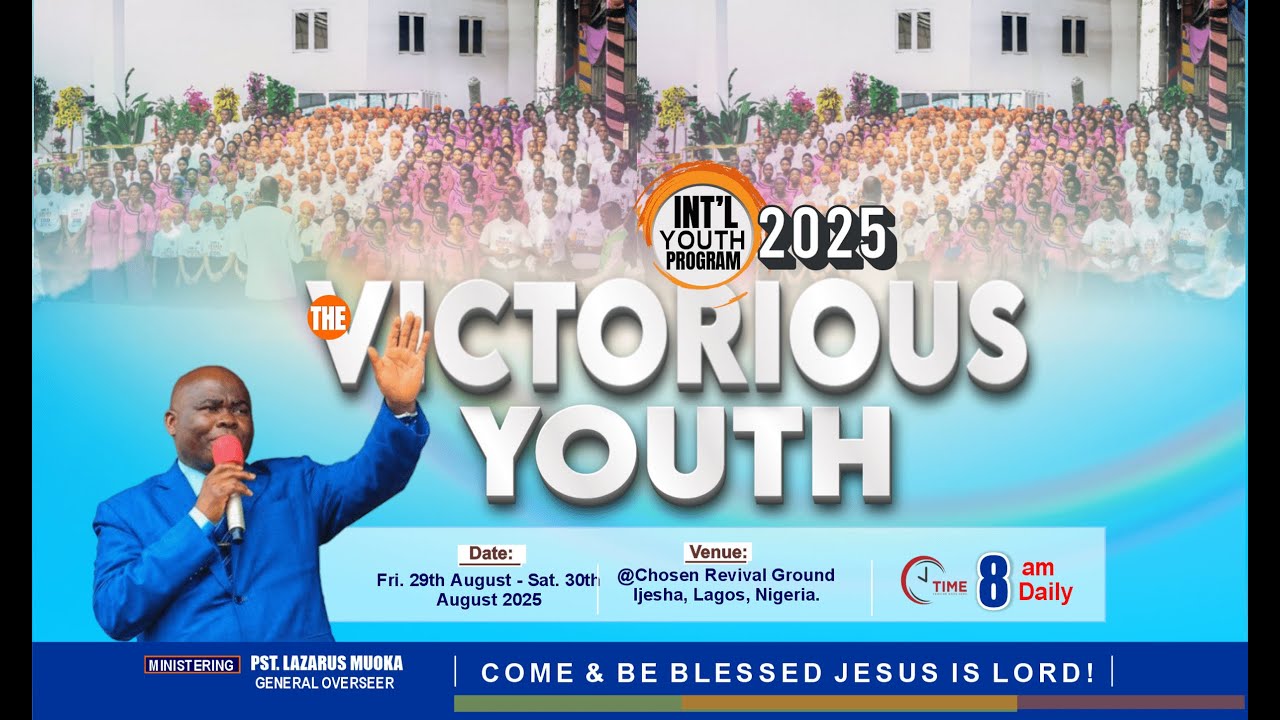 THE VICTORIOUS YOUTH | INT'L YOUTH PROGRAMME 2025 | DAY 1 |  29-08-2025
