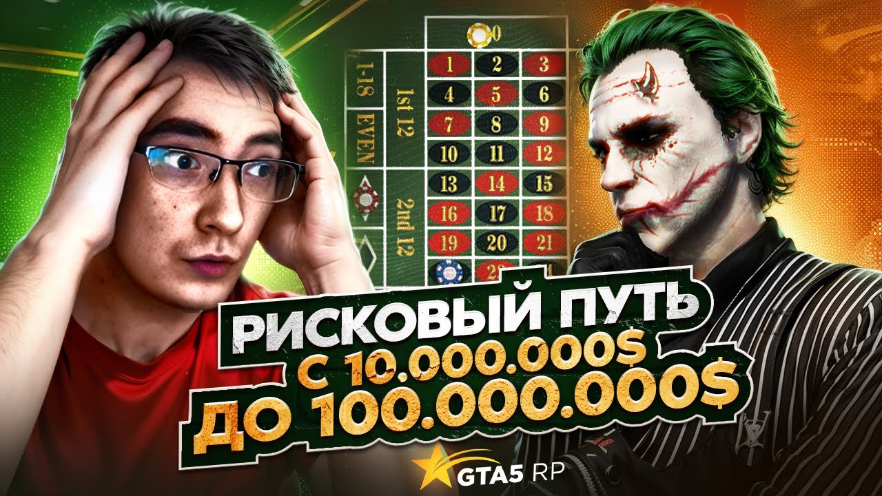 ПУТЬ ЛУДИКА ОТ 10.000.000$ ДО 100.000.000$ В GTA 5 RP