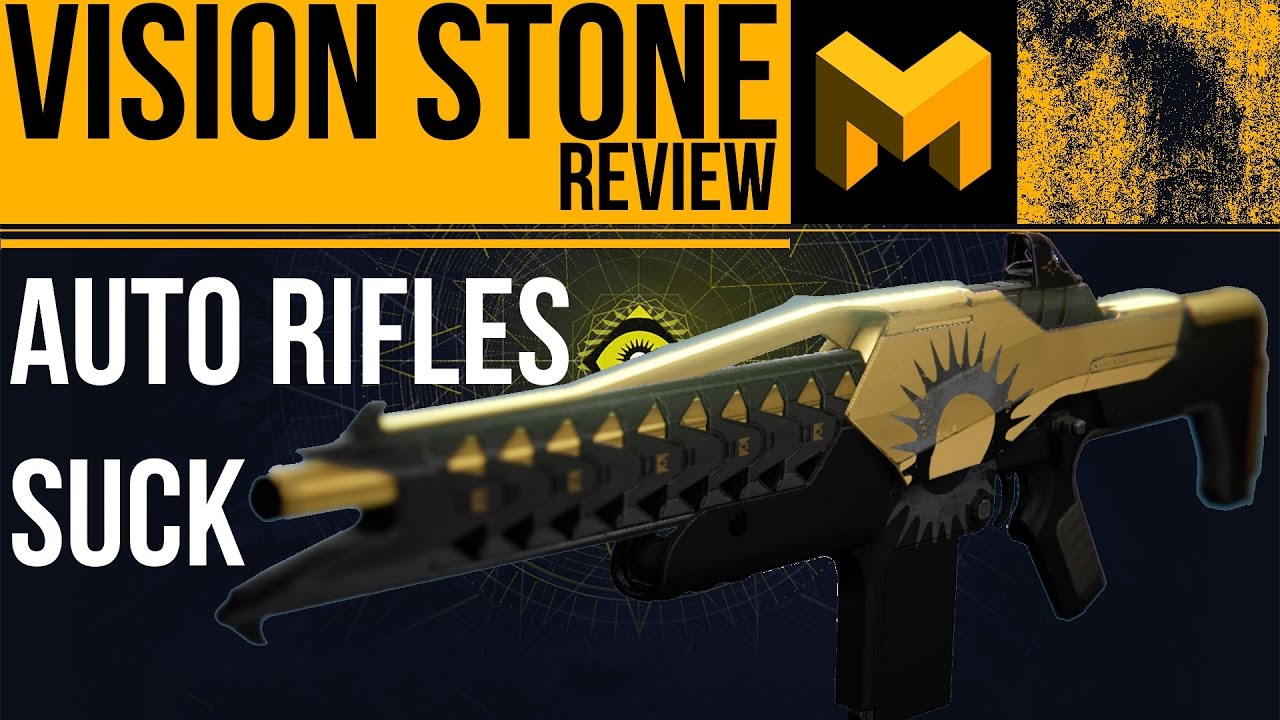 Adept Vision Stone Review: Auto Rifles Suck - Destiny