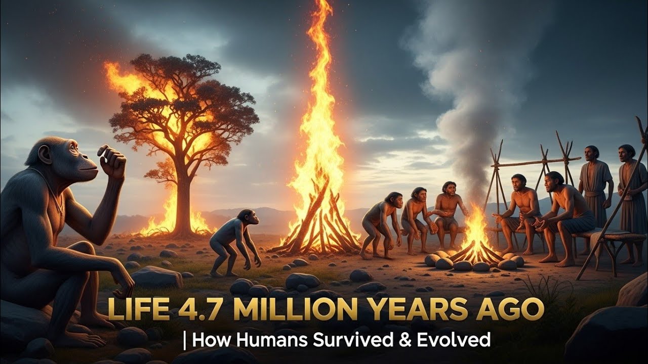 Life 4.7 Million Years Ago | How did prehistoric humans survive to sustain life?