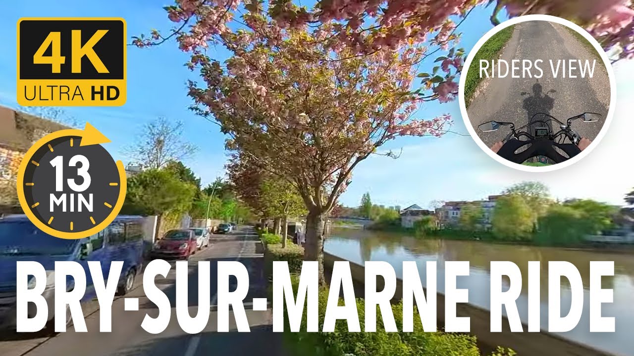 360° Bike ride in Bry-sur-Marne.