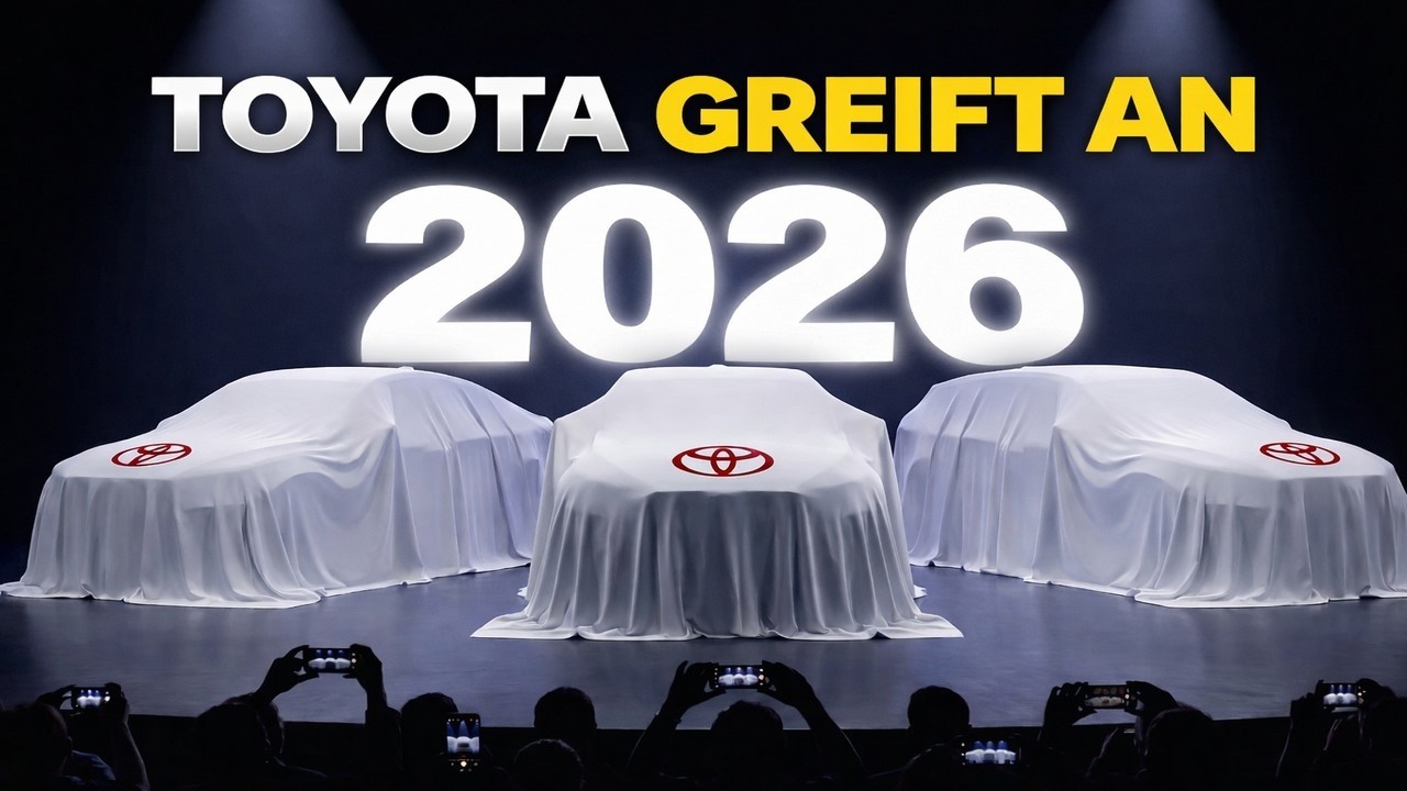 SCHOCKIEREND! So sind die neuen Toyota 2026 die den Markt REVOLUTIONIEREN