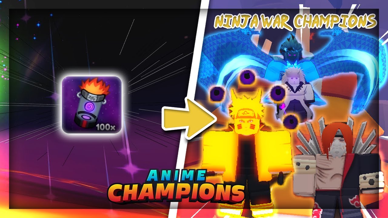 I Spent 72+ hrs MAXING OUT The STRONGEST Godly's In The NINJA WAR Update... (Anime Champions)