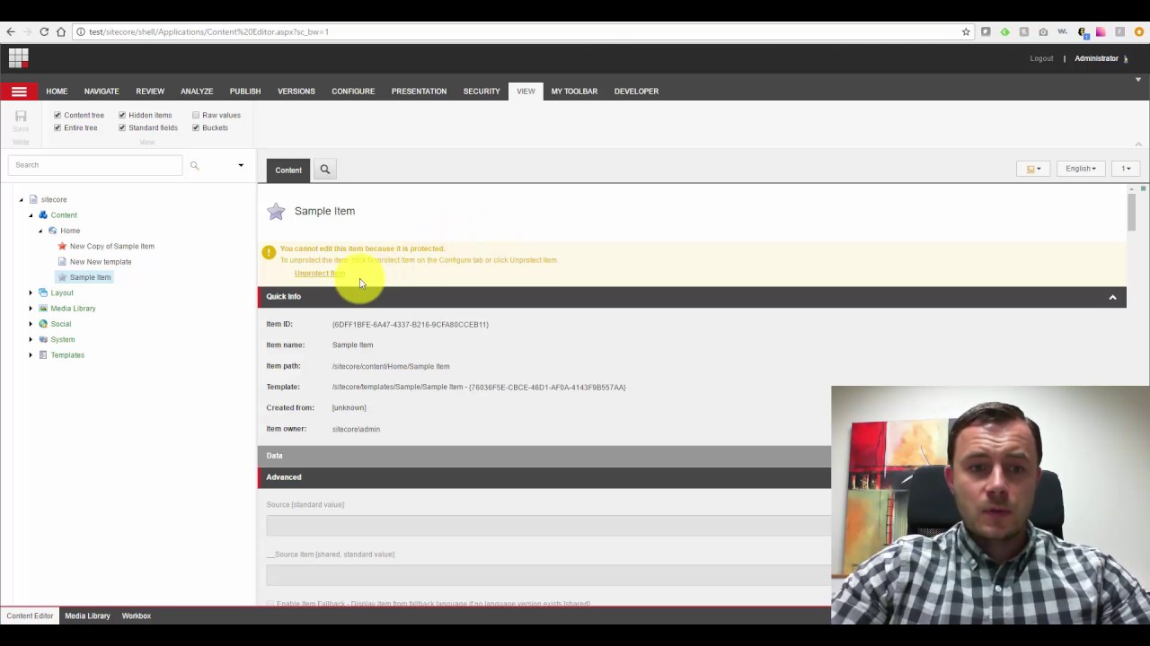 Friday Sitecore Best Practice: How to Properly Protect Items