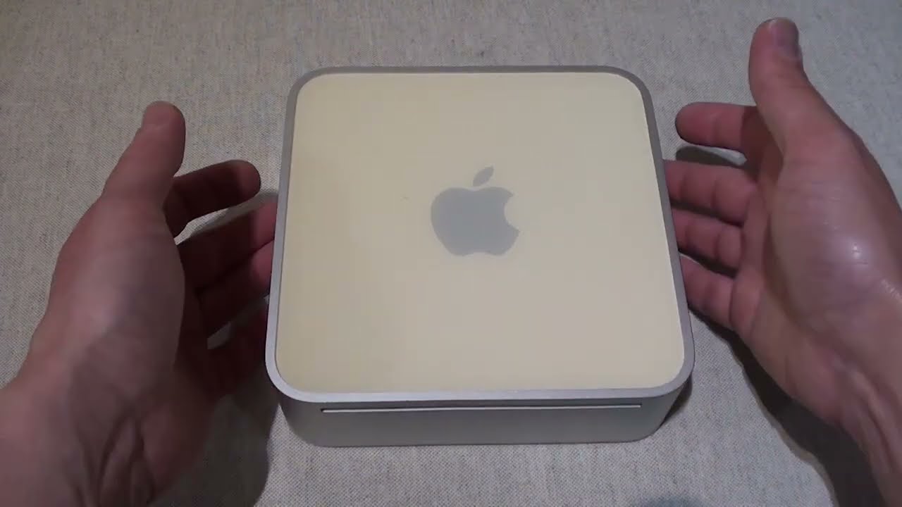 Раритетные девайсы - Mac Mini (A1103), ему уже 20 лет!