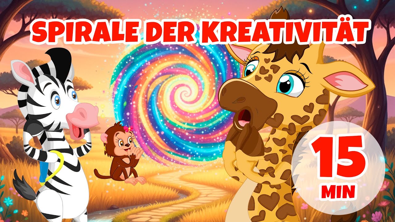 Spirale der Kreativität – 15 Minuten Giramille | Kinderreime und Kinderlieder