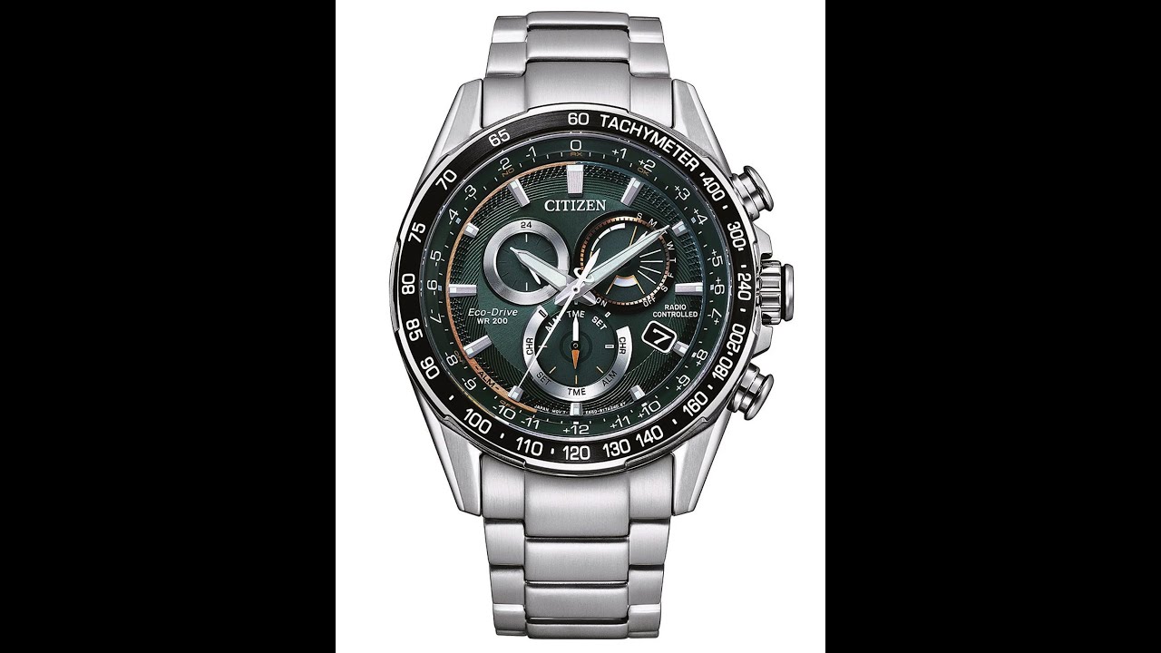CITIZEN Radio Controlled Eco Drive Chronograph CB5914-89X