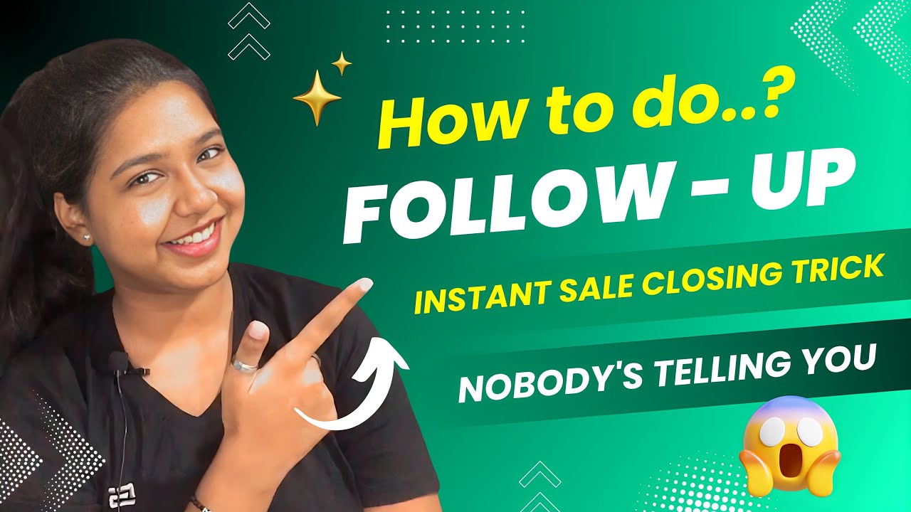 Follow Up | tips and tricks that you should know‼️