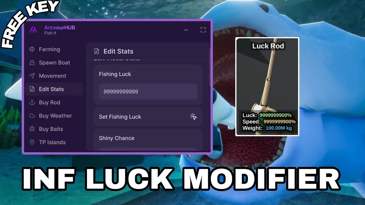 [OP🔥] FISH IT SCRIPT - AUTO FISHING, SPAWN ALL BOAT, INF LUCK ROD MODIFIER | *PASTEBIN 100%!!*