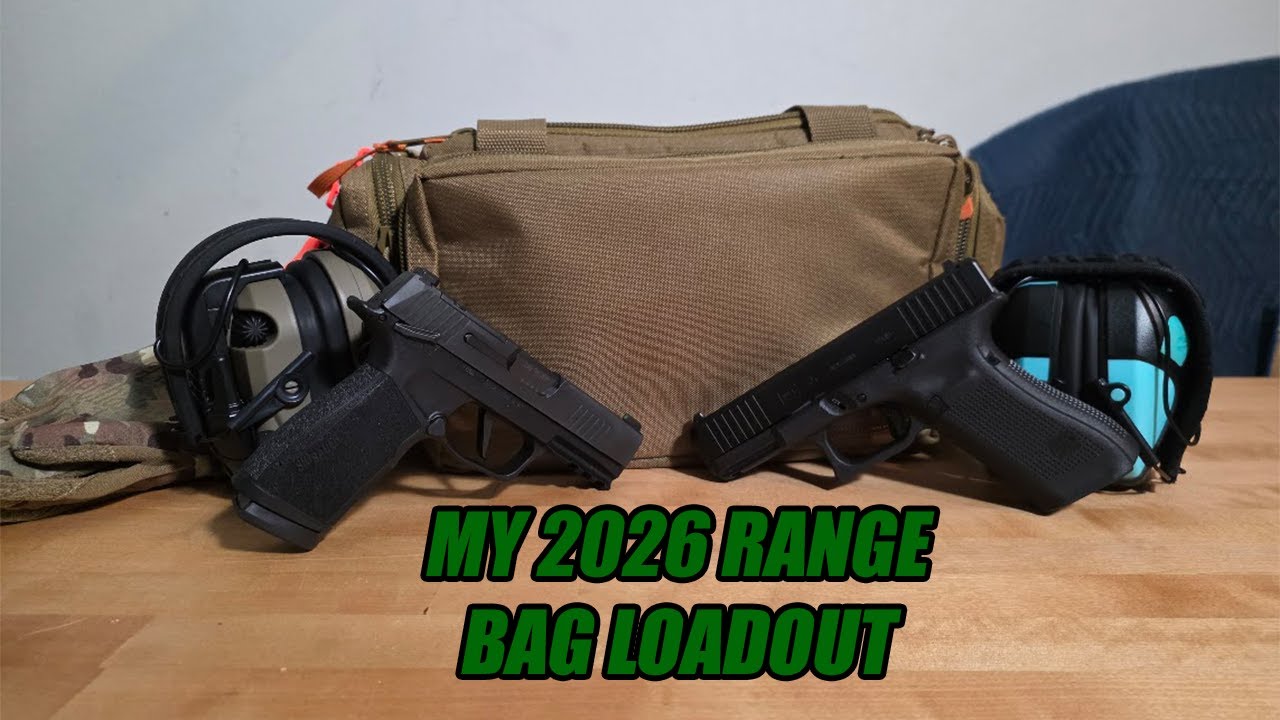RANGE BAG LOADOUT: My MUST-HAVE Essentials For Every Range Trip