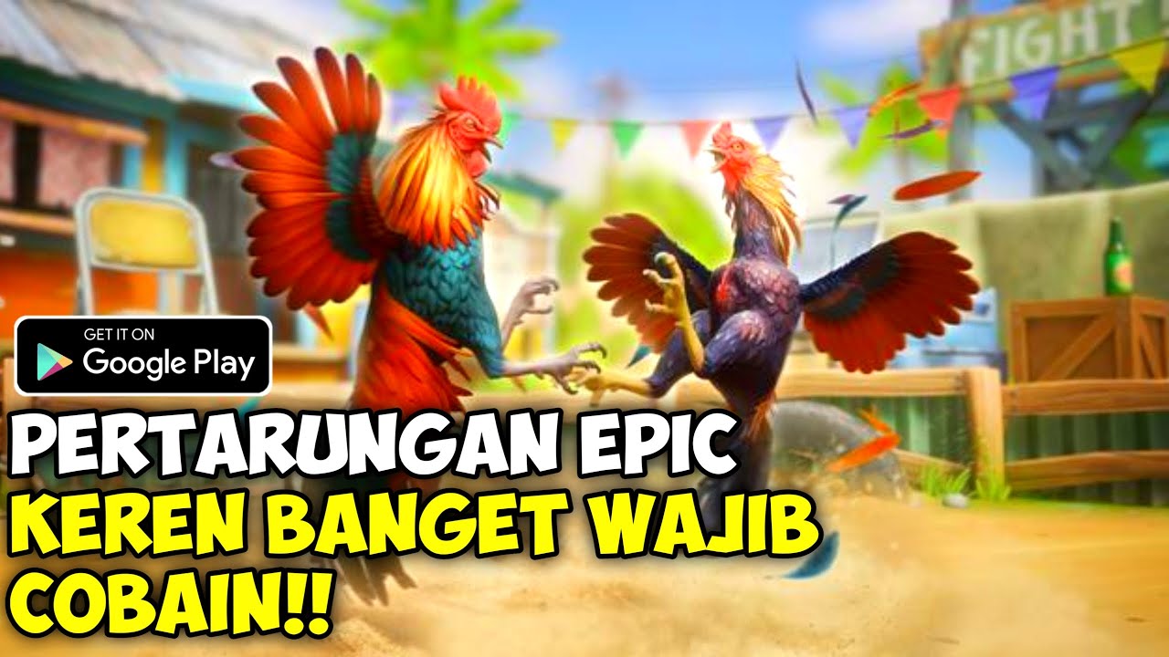 KEREN!! GAME SABUNG AYAM JAGO TERBAIK 2024 - GRAFIS REALISTIS - ROOSTER FIGHTS ANDROID GAMEPLAY