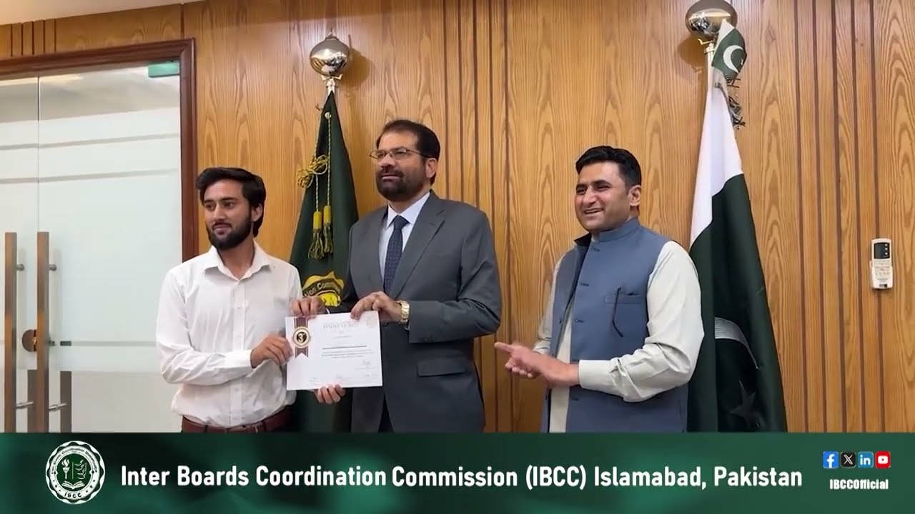 The 𝑰𝒏𝒏𝒐𝒗𝒆𝒏𝒕 𝟐𝟎𝟐𝟓 Certificate Distribution Ceremony, by IIUI, hosted at the IBCC Secretariat.
