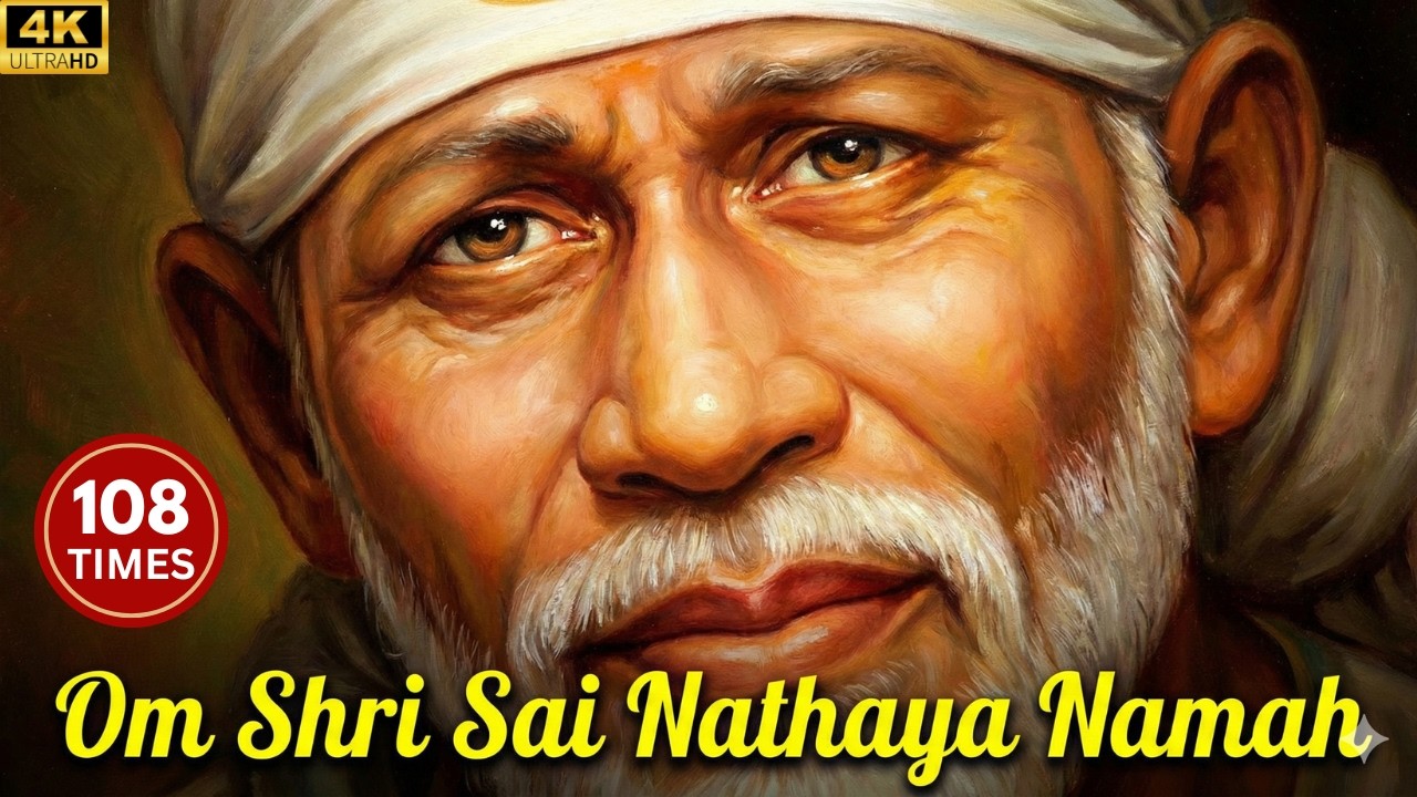 Om Shri Sai Nathaya Namah 108 Times | Sai Baba Mantra for Miracles & Wish Fulfillment