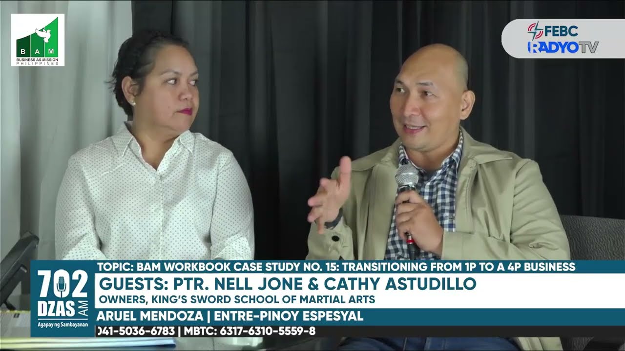 Entre-Pinoy Espesyal Interview with BAM Philippines feat. Ptr. Nell & Cathy Astudillo | 08/18/2025