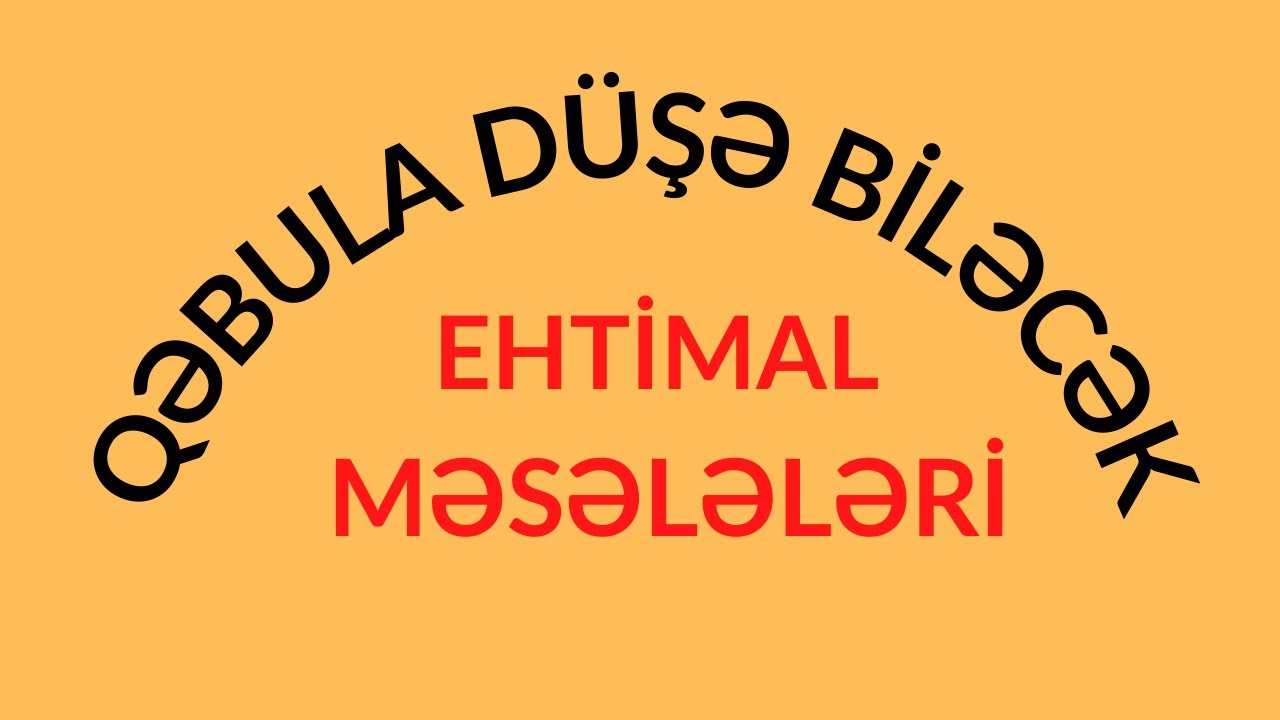 MİQ və SERTİFİKASİYA - EHTİMAL MƏSƏLƏLƏRİ.EMİL ƏLİZADƏ