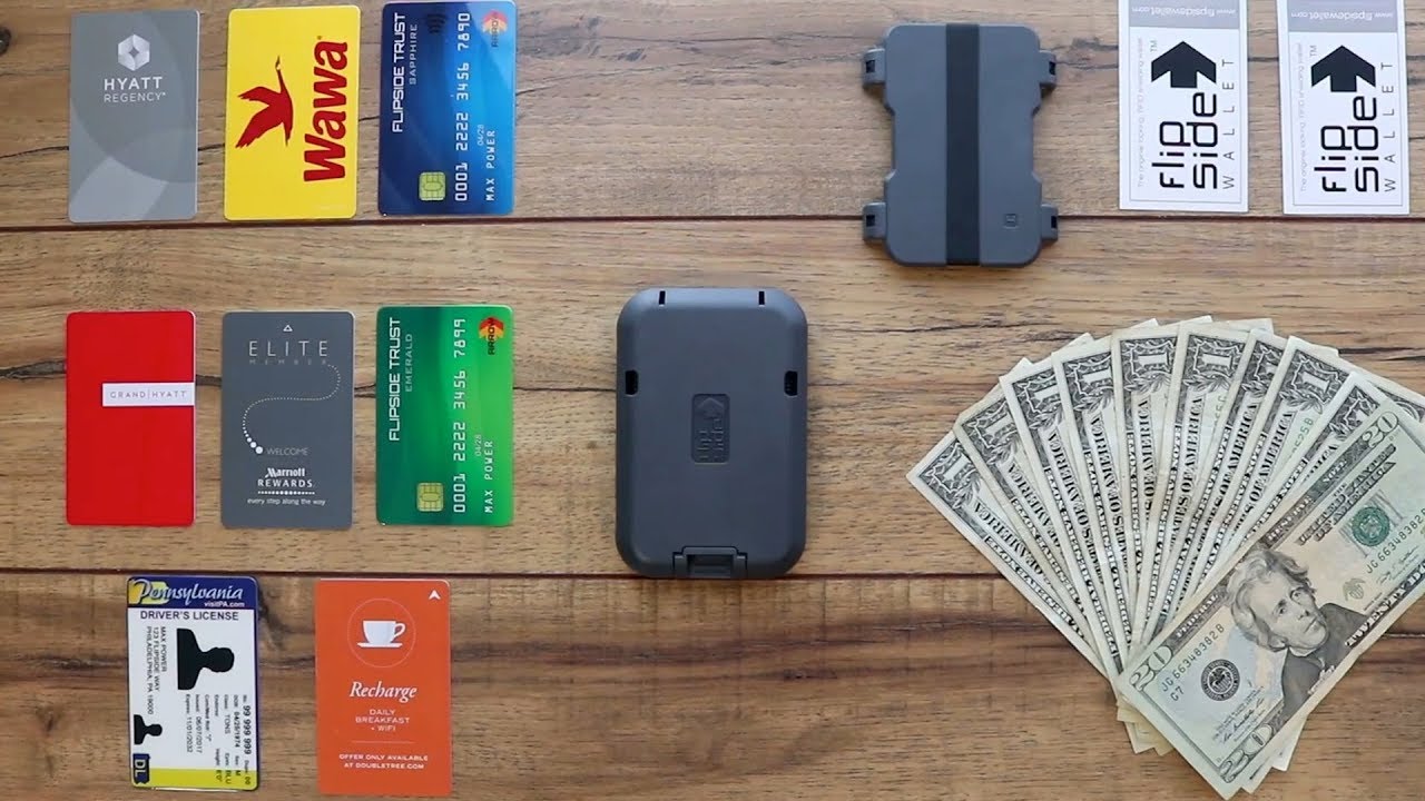 FLIPSIDE 4 WALLET DEMO: The World's Most Secure Locking, RFID Blocking Wallet